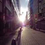 ふじ - 後光がさす