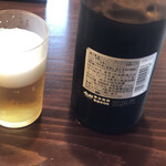 Suginoya - 瓶ビールはアサヒスーパードライの中瓶