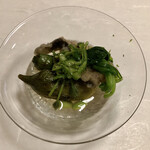 鰻はし本 - のっけどじょうと茄子