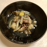 鰻はし本 - 鼈ときのこのお椀