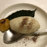 鰻はし本 - 栗アイス