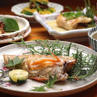 旨味を引き出した絶品焼き魚。―のどぐろ、きんき、あまだい―