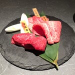 Ozaki beef three types set meal