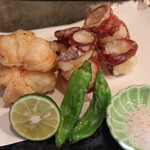 季節料理 よし野 - タコ唐揚げ