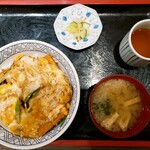 蕎麦 やすたけ - カツ丼