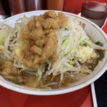 ラーメン二郎 - ラーメン小　野菜、にんにく＆脂まし　700円