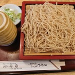 そば処 田中屋 - 大ざる海苔抜き 800円