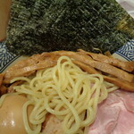 煮干し中華そば 一剣 - 穂先麺は5本入ってた！
