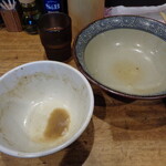 煮干し中華そば 一剣 - ごちそうさまでした