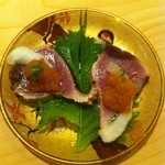 鮨処 池上 - カツオの叩き