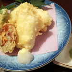千元寿司 - 穴子天ぷら
