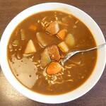 大衆食堂正広 - カレーラーメン(890円) +大盛り(100円)