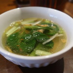 アジアン マルシェ - スープ付