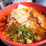 ラーメン若松 - ピリ辛ラーメン（カルピスバター追加）です☆　2020-0917訪問