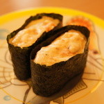 かっぱ寿司 - サーモンチーズ軍艦