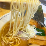 麺や たけ田 - 大成食品の#20中細ストレート麺はモッチリ、ツルツル喉ごし抜群