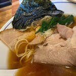麺や たけ田 - 炙りバラ叉焼とローストポーク