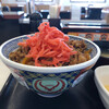 Yoshinoya - 紅生姜は野菜です