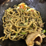 山岡家 - 割り箸がたわむほど混ぜ混ぜ・・