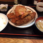 西麻布 三河屋 - 三河屋(ミックス定食)