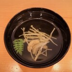 博多名代 吉塚うなぎ屋 - 肝吸い。上品なお味です。