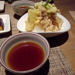 桃花館 - 烏賊の天婦羅