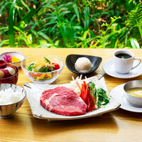 ステーキ　　リブロースランチセット（150ｇ）