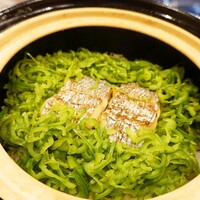 日本料理 直 - 万願寺唐辛子と太刀魚♪