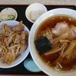 Shou ryuu - 肉丼セット￥750