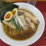 Ramen Isshin - 「一信鶏そば」（750円）+「味玉」（100円）