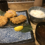 とんかつ 串揚げ 優膳 - 