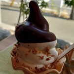 氷菓子屋KOMARU - 黒崎チョコソフト500円