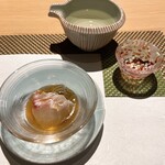 そいや - 真鯛とジュンサイの土佐酢あえ