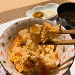 そいや - 秋鮭、まつたけ、いくらの醤油漬けごはん