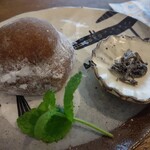 そら豆ガラス商店 - 料理写真:ちよじ屋さんのコーヒー大福