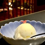 かにと道産料理 雪華亭 - ゆずシャーベット