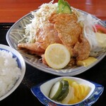 鹿留ドライブイン - 焼肉定食