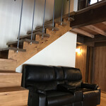 伊根の舟屋 風雅 - 1階から2階にあがる階段