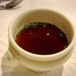 軽井沢ホテルそよかぜ - コンソメスープ