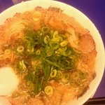 来来亭 - ラーメン、麺硬め・一味抜きで。