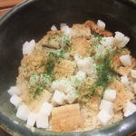 温味 - 穴子とほたてご飯