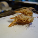 みかわ 是山居 - 2012.07.02：車エビ頭