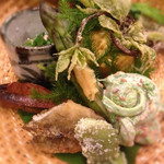 滋味 康月 - 2012/6訪問  ランチ「康月膳」花 6品＋ご飯