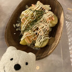 甲州屋台 酔録劇場 - ポテト明太マヨチーズ Grilled Potato with Cheese at Koshu Yatai (Stall) Suiroku Gekijo, Kofu！♪☆(*^o^*)