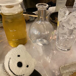 Koushuu Yatai Yoidore Gekijou - 緑茶＆キンミヤ Green Tea & Kinmiya Shochu at Koshu Yatai (Stall) Suiroku Gekijo, Kofu！♪☆(*^o^*)