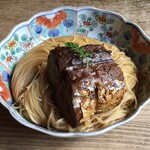 翼果楼 - 焼鯖そうめん