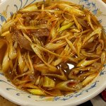 アジア中華創作料理 天府餃子城 - ネギチャーシュー麺（上から）