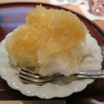 青華こばやし - 梨　かき氷