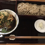 季節料理 手打蕎麦 よし田 - つけ麺仕立ての天せいろ