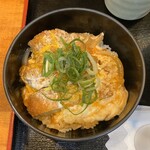 博多麺道場 ぶっかけ屋 - セットのミニかつ丼